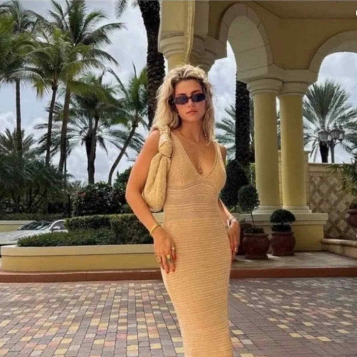 NEW Ronny Kobo Darcy Madi Open-Back Knit Maxi Dress | eBay