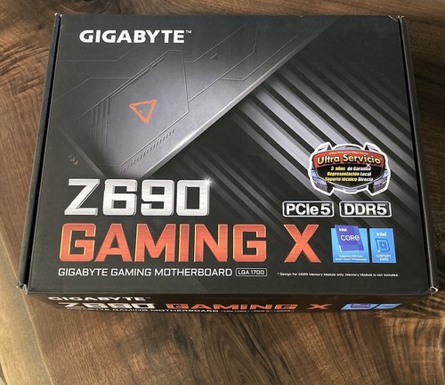 GIGABYTE Z690 Gaming X LGA 1700 DDR5 Mainboard Intel Z690 Neu, Factory Sealed