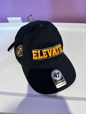 Denver Nuggets Elevate Stitched Logo NBA Basketball  47 Brand Dark Blue Hat Cap