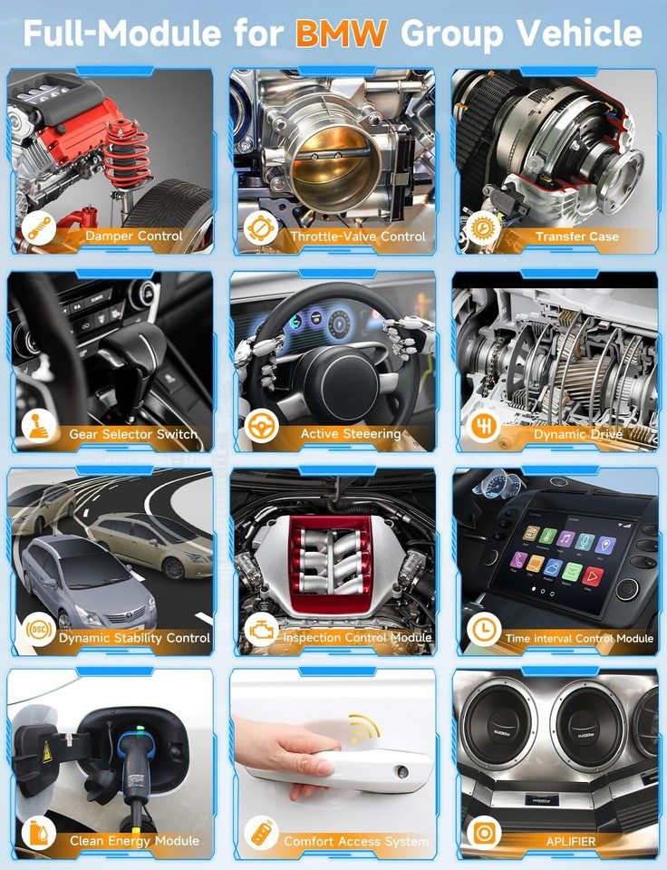 AUTOPHIX 5900 OBD2 Scanner All Systems Diagnostic Fit For BMW - Foto 5