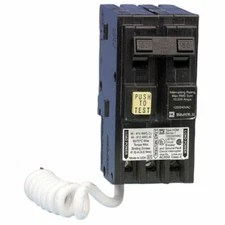 Square D Schneider Electric HOM250GFIC Homeline 50A 2-Pole GFCI Circuit Breaker