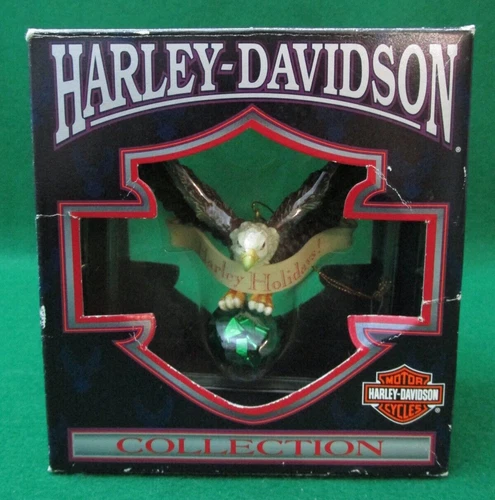 🔥 Harley Davidson 1999 Flying Eagle Christmas Tree Ornament 🔥