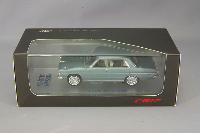 ENIF 1:43 Nissan Gloria PA30 Super DX Starling Silver from Japan