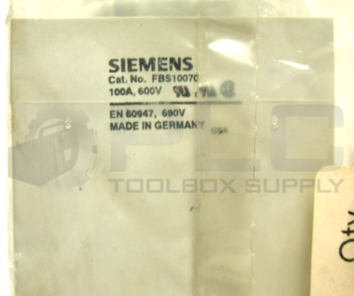 Adattatore Scarpa Siemens FBS10070: 100 Amp, 70mm – Nuovo E Sigillato - Foto 2