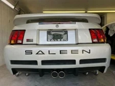 Rear decal Bumper Letters for  Mustang Saleen 1999-2004