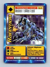 Digimon Digi Battle Raremon Bo-72 Series 2 Bandai 1999