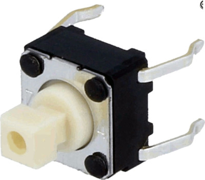 B3F-1052 Omron Switch Mini-Taster 24V 0,05A 6x6mm 7,3mm SPST [10 pcs] #B2