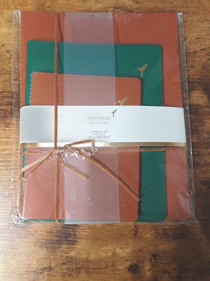 Rare! Papyrus  Express Beautifully  Notebook Set Pack of Three!-BRAND NEW!