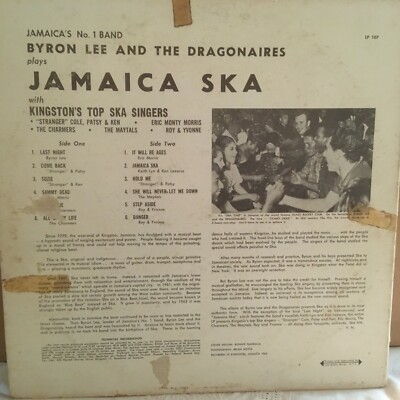 BYRON LEE & THE DRAGONAIRES LP PLAYS JAMAICA | eBay