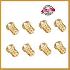 0.2-1.0mm 3D Printer Nozzle Brass Extruder E3D V5 V6 M6 -1.75 /3mm Compatible