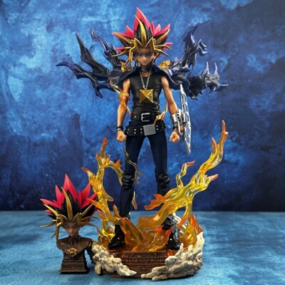 27cm Yu-Gi-Oh! Yugi Muto Dark Game Action Figure   Duel Monsters  Statue