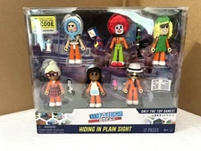 Jail Break, Hiding In Plain Sight 6 Action (12 Pc) Figures Virtual Code