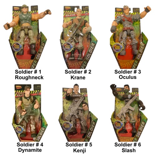 2015 Lanard Toys The CORPS! Elite Super Soldier 6" Figure - NEW