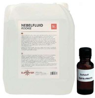 5 Liter 4,00€/L Rookie Smoke Fluid + Nebelfluid Duftstoff Tutti-Frutti / Tropic