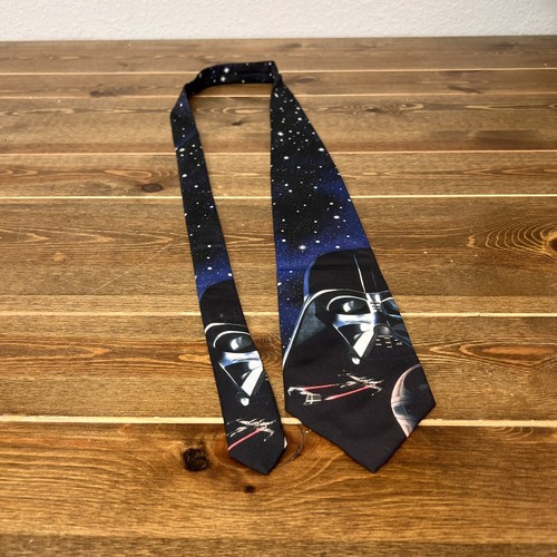 Star Wars Darth Vader Video Art Ralph Marlin 1995 Necktie Vintage - Picture 6 of 6