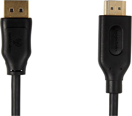 Amazon Basics DisplayPort (Quelle) auf HDMI (Display)-Kabel, unidirektional, 0. - Afbeelding 4 van 6
