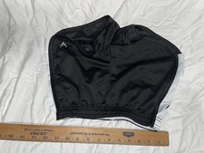 Justice   Black Mesh Shorts Sz 10 QS23 