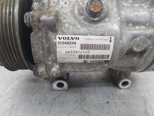 VOLVO S40 C30 V50 2010 - 2012 1.6 D2 D4162T AIR CON COMPRESSOR PUMP 31348245 - Picture 2 of 6