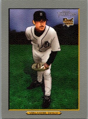 2006 Topps Turkey Red #630 Justin Verlander RC Tigers Astros
