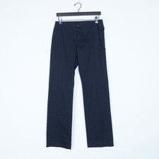 VJC Versace Straight Leg Twill Pant Black 2 classic preppy Business casual