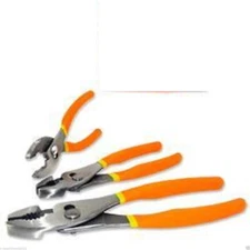 3pcs Slip Joint Plier Set Forged Polished,Comfort Grip Handles,6",8",10"
