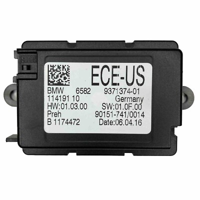 2014-2018 BMW GPS Navigation Antenna Touch Control Module OEM 65829371374 | P4-2