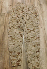 USMC MARPAT MCCUU DESERT PANTS SIZE MEDIUM - REGULAR