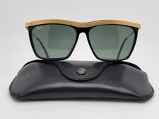 Ray-Ban B L W0741 Olympian III Gold Frame G-15 Green Lens Sunglasses w/ Case