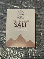 Falksalt Pink Himalayan Salt Fine Net Wt 17.6 OZ (1.1 LB) 500g