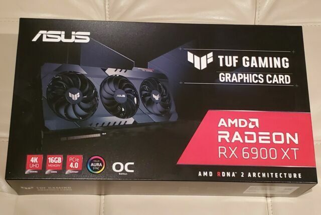 ASUS TUF Gaming AMD Radeon RX 6900 XT OC Edition Graphics ASUS TUF Gaming AMD Radeon RX 6900 XT OC Edition Graphics