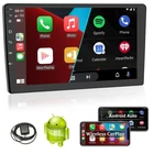 Android 10" 2 Din Car Stereo Radio Wireless Carplay Touch Screen WIFI  GPS NAVI