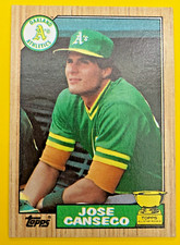1987 TOPPS #620 JOSE CANSECO OAKLAND ATHLETICS 41024