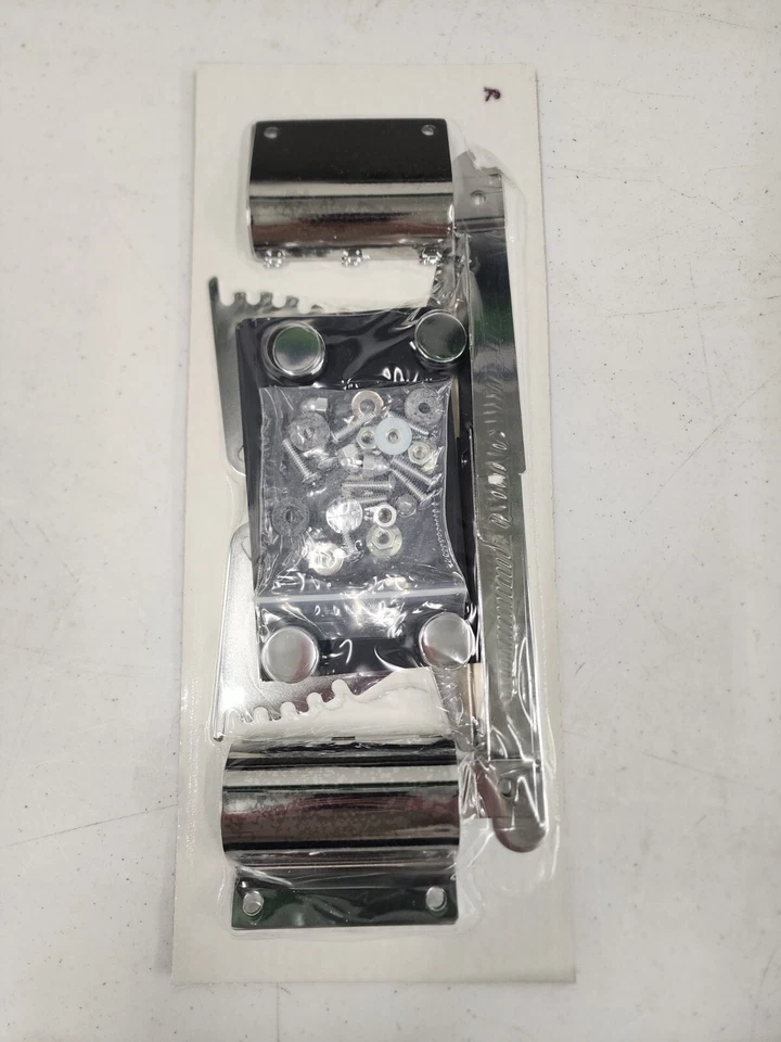 Streamer SS-30 22 pulgadas Herrajes clásicos de liberación rápida para parabrisas transparente cromado Foto 4 de 4