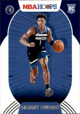 Anthony Edwards 2020-21 NBA Hoops Rookie Card #216 | eBay