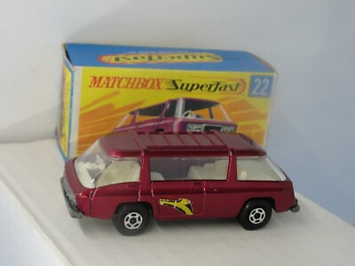 Vintage Matchbox Lesney #22 Superfast Freeman Inter-City Commuter