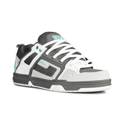 DVS Comanche Skateschuhe - anthrazit/weiß/türkis