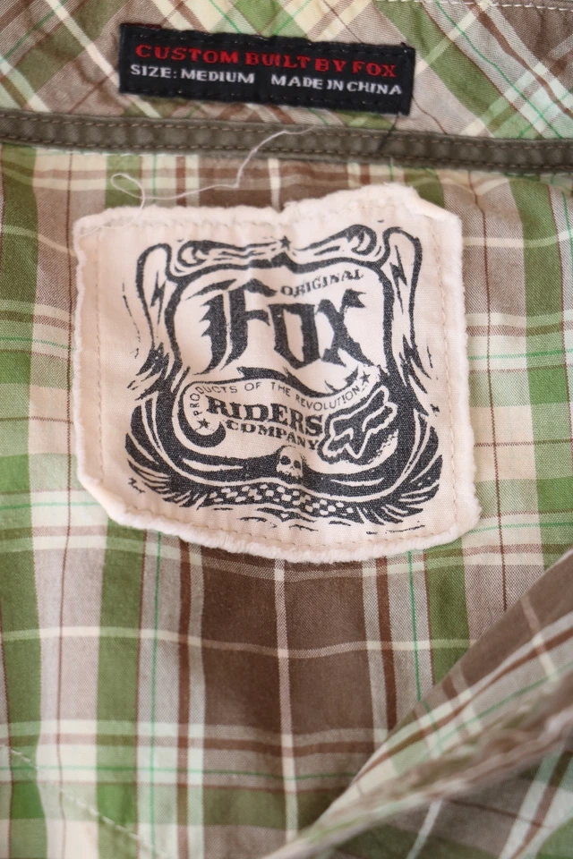 Camisa Fox Original Informal Abotonada Niños Talla M Foto 4 de 4