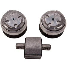 Set of 3 Front Engine Mount&Rear Transmission Mount Kit for Mercedes Benz W220 C