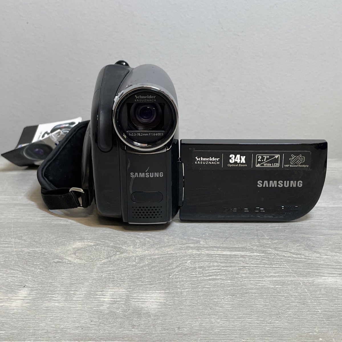 Samsung SC-DX103 Mini DVD Camcorder & Battery Tested Please Read