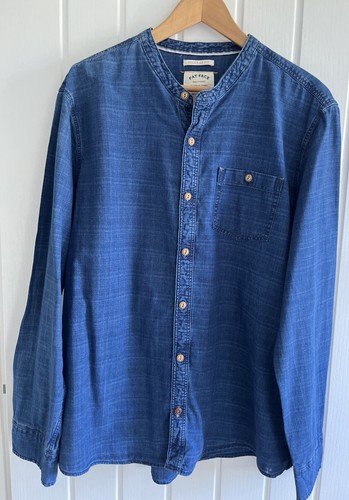 FatFace Herren Langarm Jeans 2XL Regular Fit