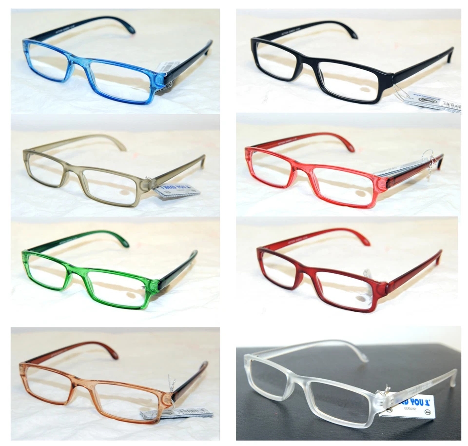 OCCHIALE DA LETTURA I NEED YOU MOD. ACTION CELO MEZZO VARI COLORI E GRADI NUOVO