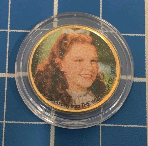 Wizard of Oz 70th Anniversary 24kt Gold Plated Portrait Kansas Quarters 42218 - Picture 5 of 6