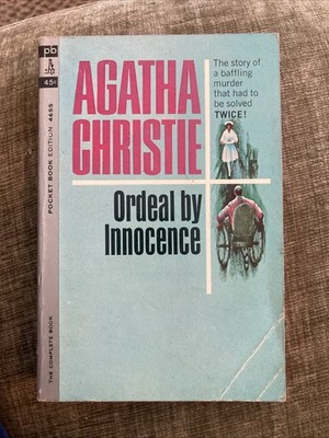 Crime Vintage Pb, Ordeal By Innocence by Christie, Pocket 4655, 2nd 1964, NVG+