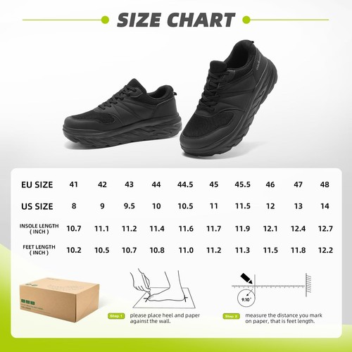 Herren Orthopädische Diabetiker Breite Wanderschuhe: Fußgewölbestütze Orthesen Fußschmerzen... - Bild 9 von 9