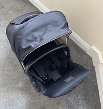 Grey Single Pushchair Stroller with Rose Gold Frame & Canopy/Hood From Birth
