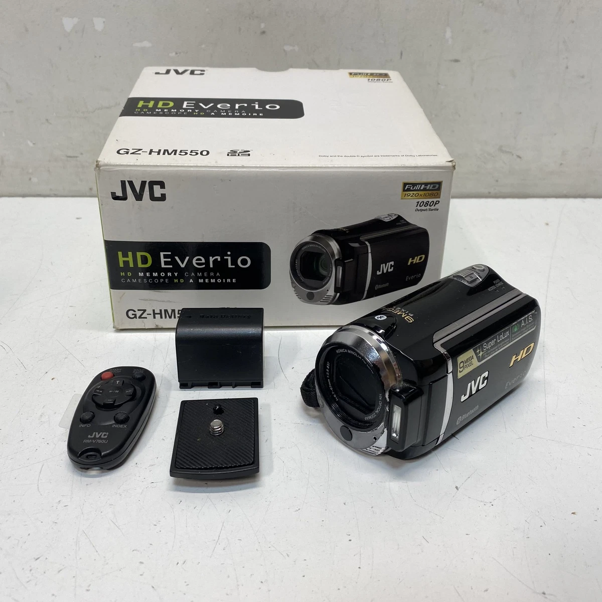 JVC Everio ビデオカメラ Full HD JVC Everio High Definition 10-19x Camcorders for sale | eBay