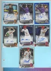2025 Bowman Draft Chrome Auto / Parallel / Refractor Bowman 1st Rookie lot