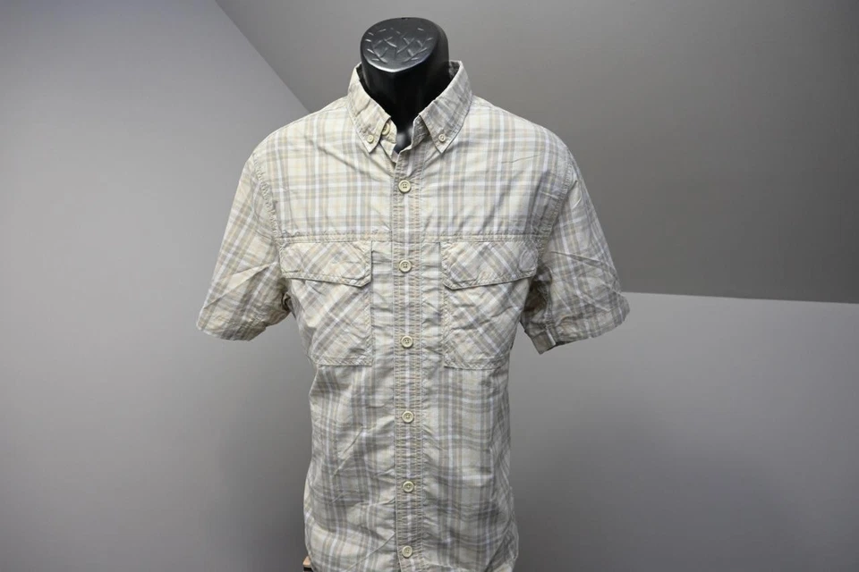 Alaskan HardGear Duluth Trading Co. Button Up Camp Shirt Vented Mens Sz Medium - Image 2 of 4