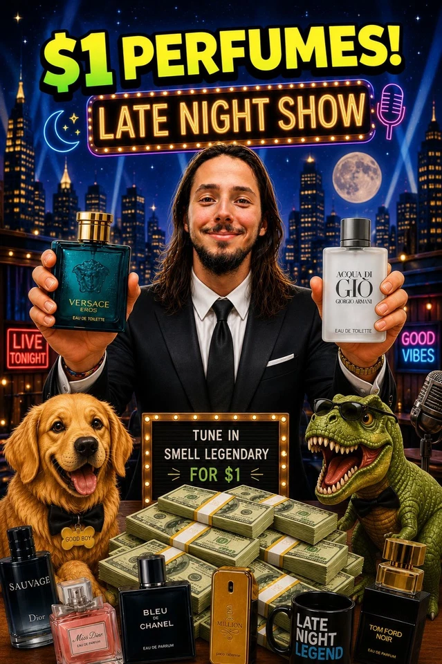 $1 Starts on 08/04/26 Luxury Fragrances with GIFTEXPRESS SHOW 2