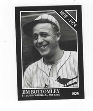 1991 THE SPORTING NEWS CONLON SMOKY JIM BOTTOMLEY #22